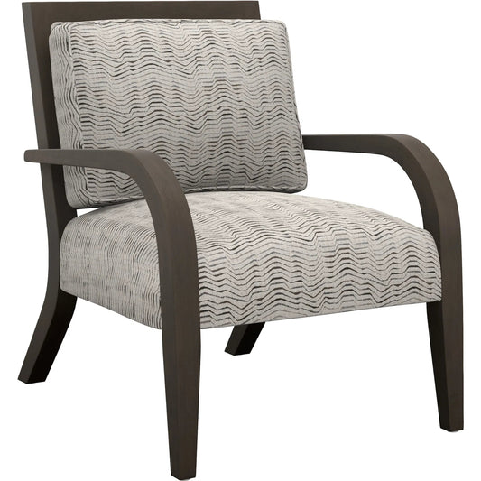 003 SI-2540505 | Primary Silo | Apollo Chair by Lexington. Made from mahogany, fabric in a modern style.