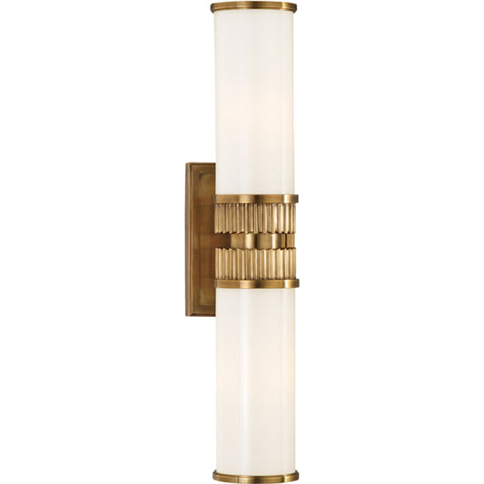 Harper Bath Bracket by Hudson Valley. Made from brass in a modern style.
