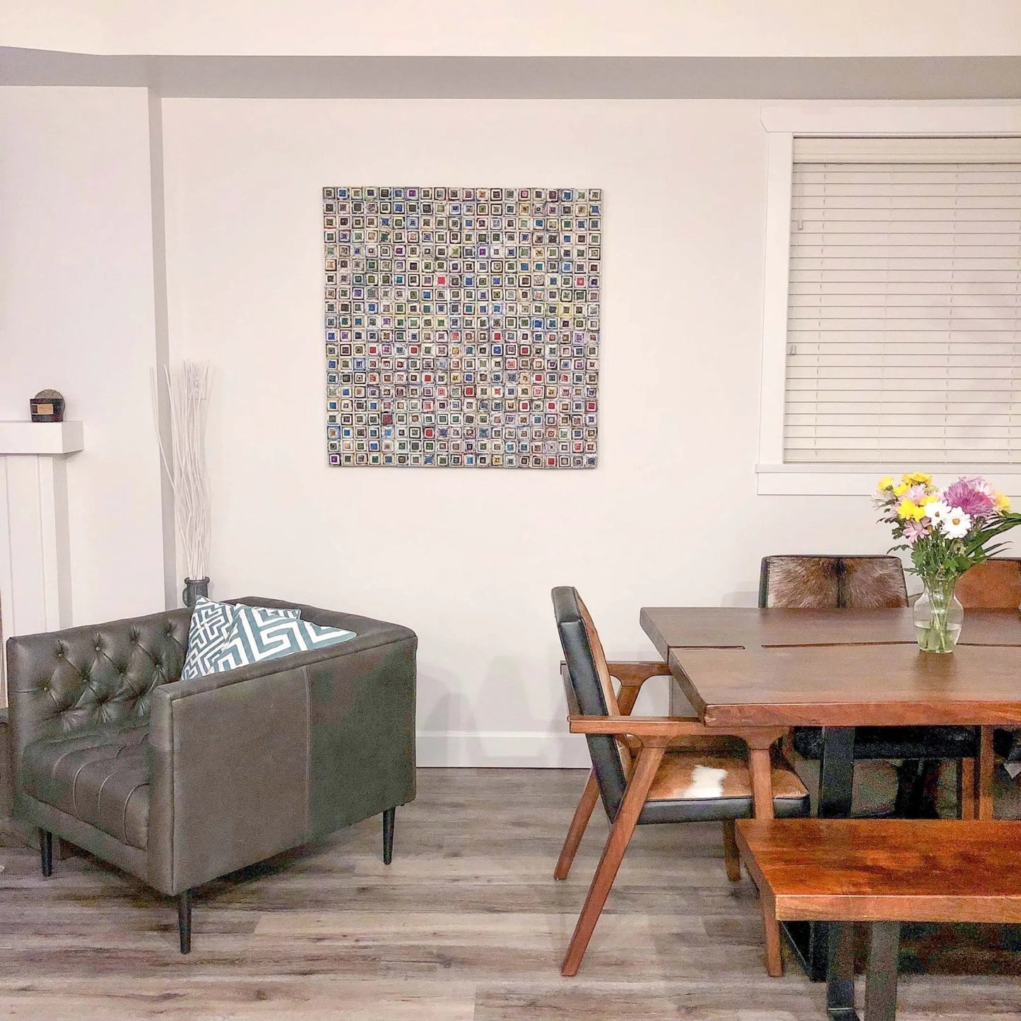 002 SI-2452780 | Lifestyle | D-Bodhi Wall Deco - Kaleidoscope 40" by LH Imports. Made from unique in a eclectic & global style.