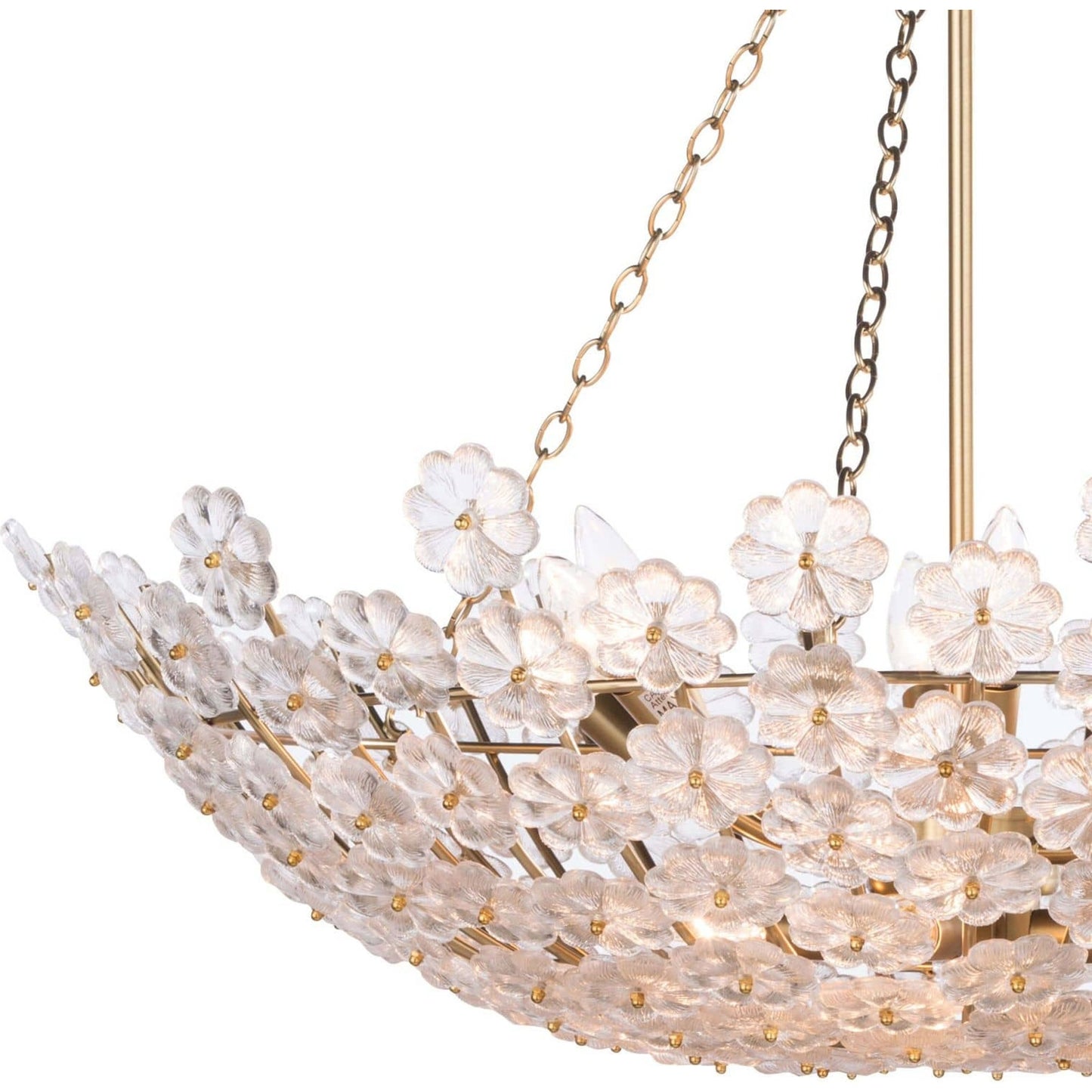 004 S-341524 | Additional Silo | Charlotte Chandelier by Regina Andrew in brass and natural brass. Made from steel in a modern style.