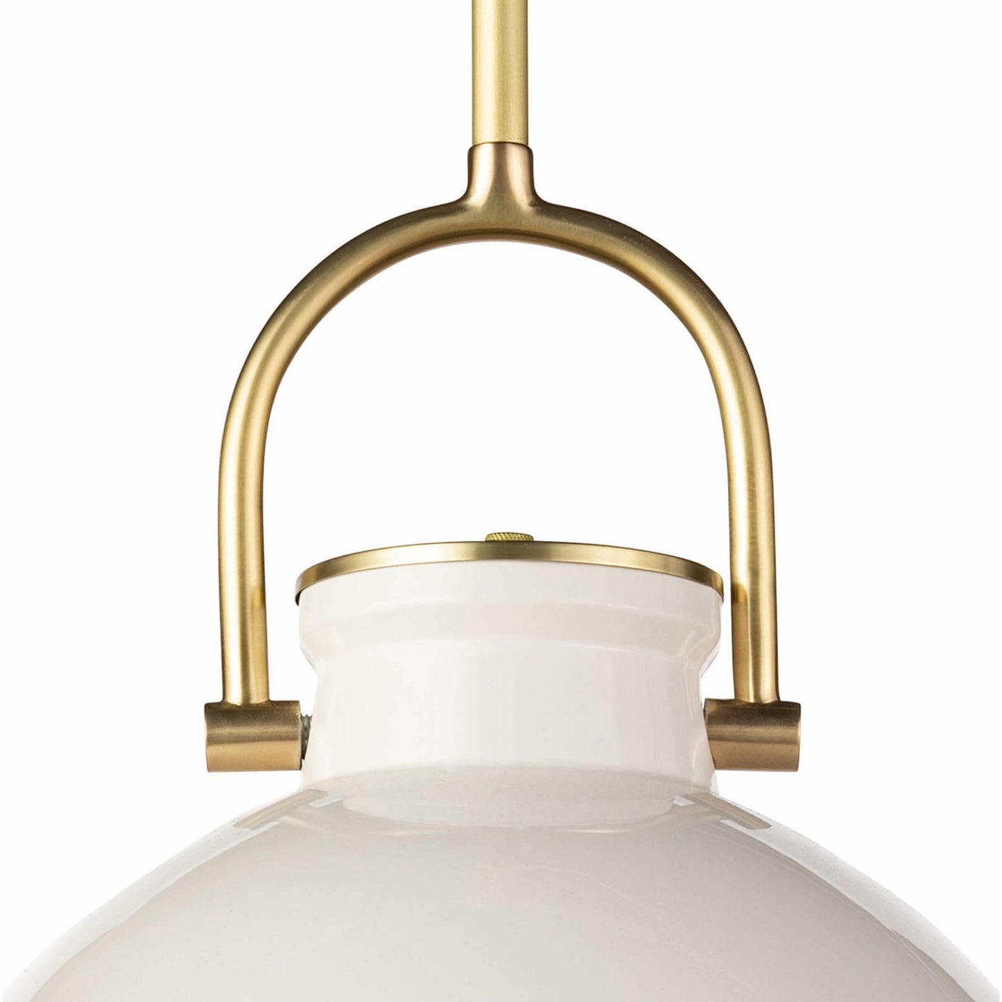 006 SR-769922 | Additional Silo | Eloise Ceramic Pendant by Regina Andrew in white. Made from ceramic in a transitional style.