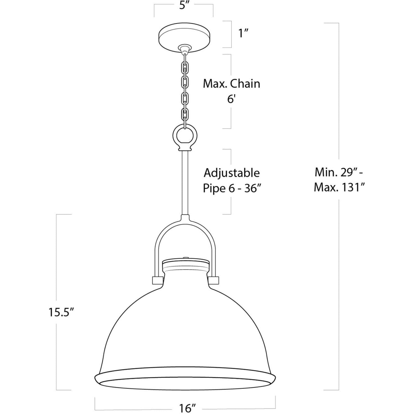 007 SR-769922 | Additional Silo | Eloise Ceramic Pendant by Regina Andrew in white. Made from ceramic in a transitional style.