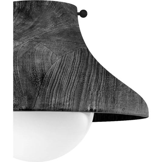 Surfside Flush Mount by Regina Andrew in ebony. Made from birch wood in a modern style.