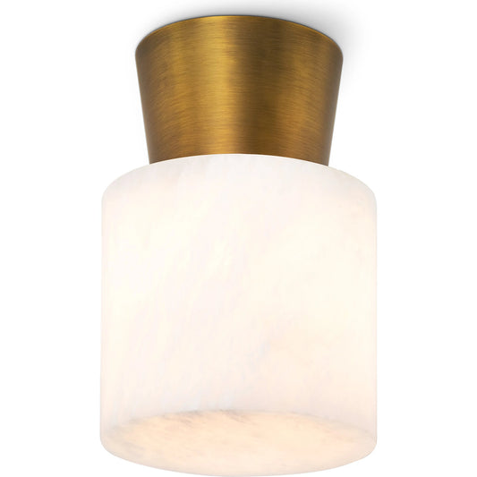 Hazel Alabaster Flush Mount by Regina Andrew. Made from alabaster in a modern style.