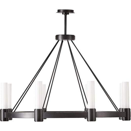 004 SI-2441219 | Primary Silo | Dixon Chandelier by Regina Andrew. Made from glass in a modern style.