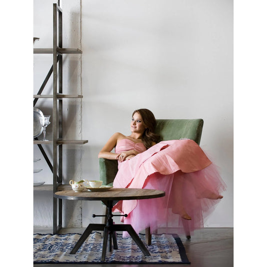 Kenya Cain Rack by LH Imports in salvaged gray. Made from reclaimed pine in a modern style.