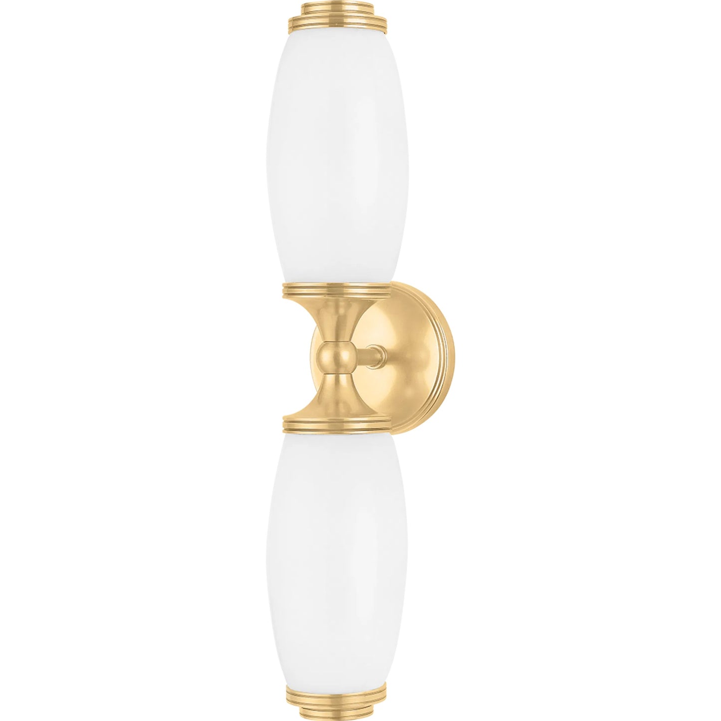 001 S-308608 | Primary Silo | Brooke Wall Sconce by Hudson Valley in aged brass. Made from steel in a transitional style.