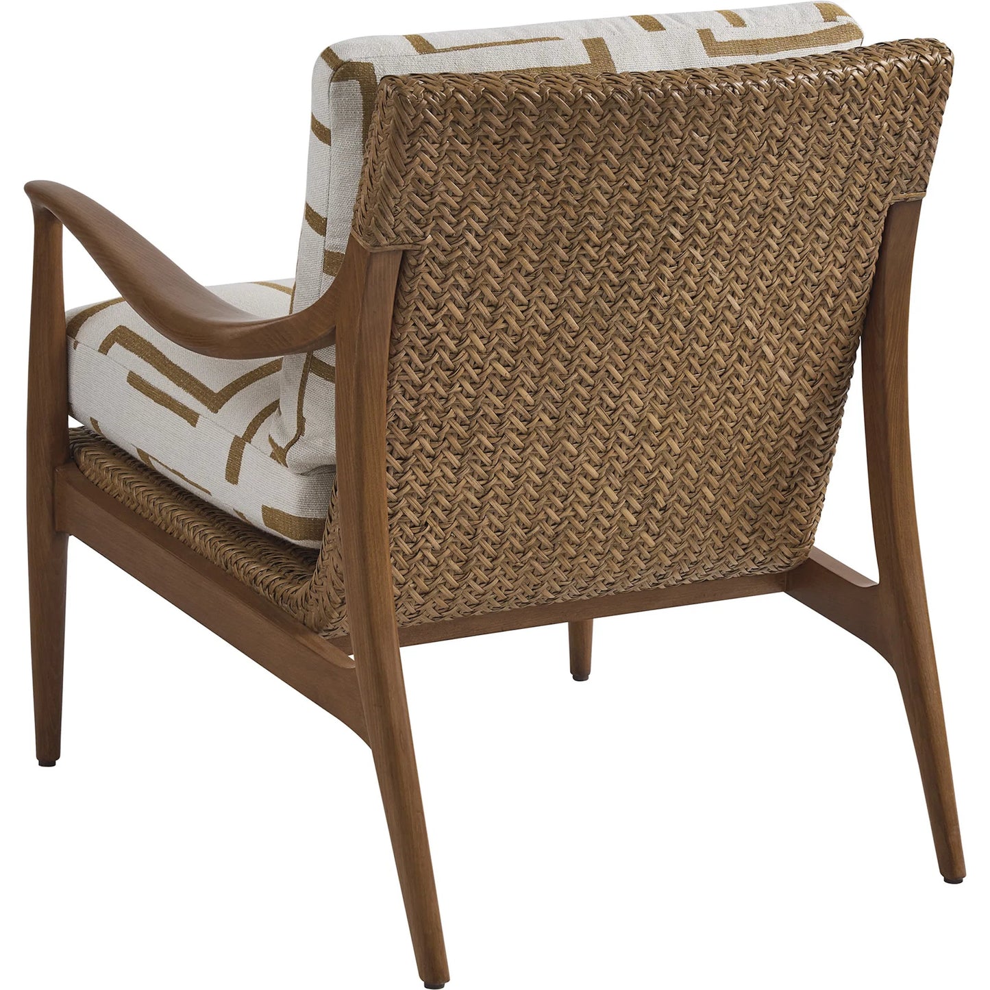 002 SI-2371127 | Additional Silo | Claremont Chair by Lexington. Made from rattan in a rustic style.