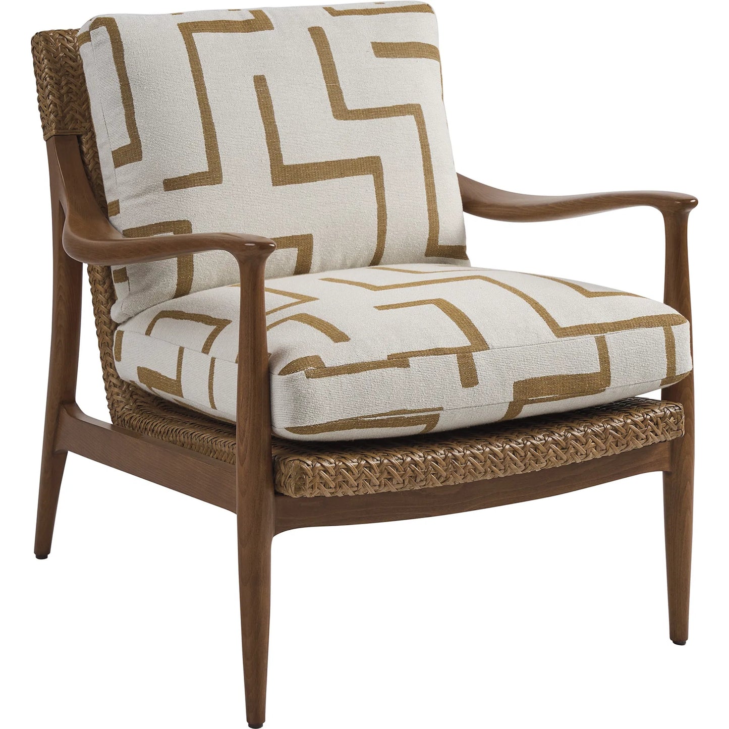 001 SI-2371127 | Primary Silo | Claremont Chair by Lexington. Made from rattan in a rustic style.