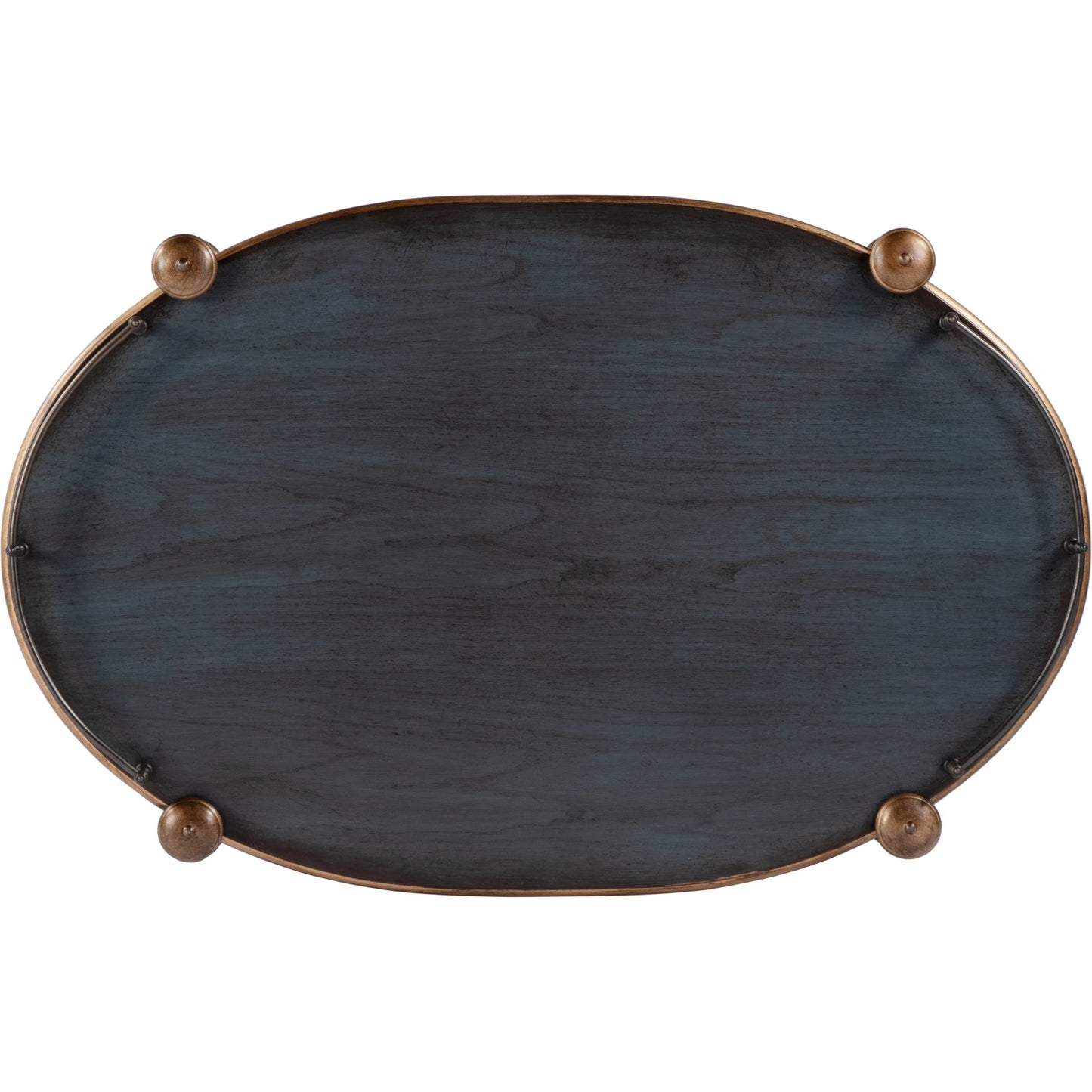 009 SI-2376911 | Closeup | Kathleen 2 Tier Cart on Casters by Butler Specialty Company. Made from rubberwood solids, mdf, cherry veneer, zinc alloy in a traditional style.