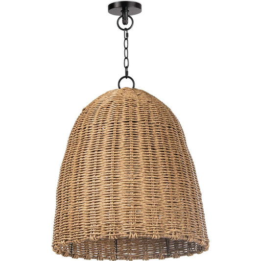 Beehive Outdoor Pendant by Regina Andrew. Made from plastic in a coastal style.