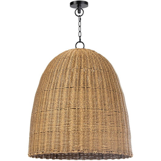 Beehive Outdoor Pendant by Regina Andrew. Made from plastic in a coastal style.