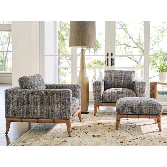 Star Island Ottoman by Tommy Bahama Home. Made from unique in a rustic style.