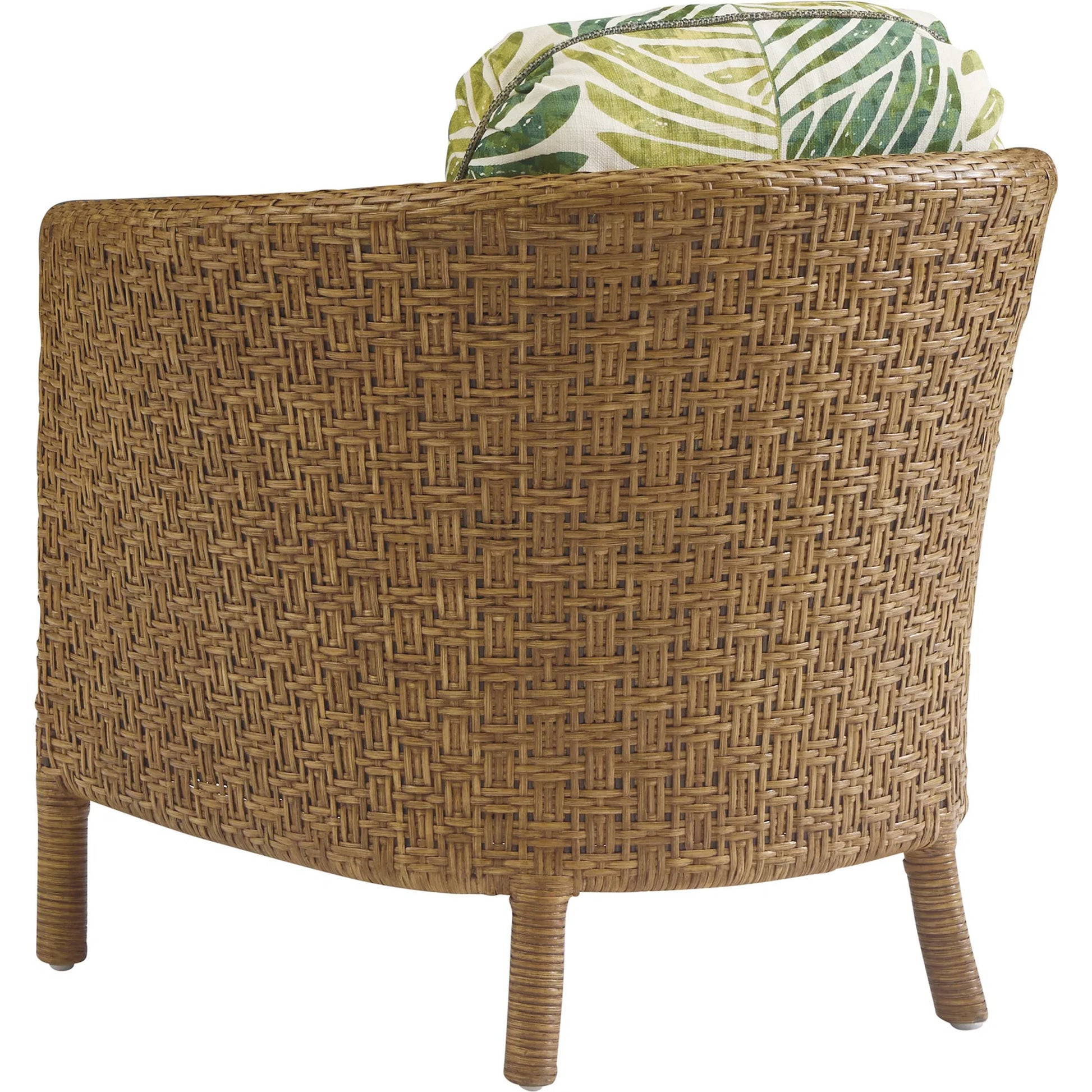 Gables Estate Chair Palm Leaves by Tommy Bahama Home in 579 tidefall. Made from unique in a rustic style.