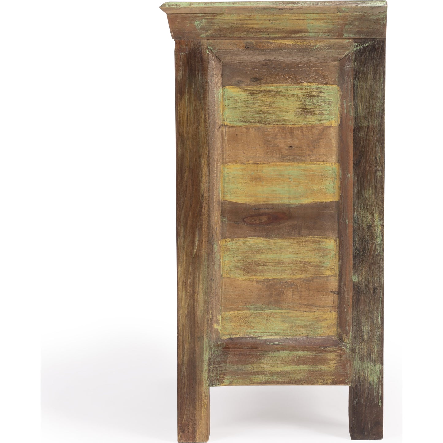 006 O-BUTLER-1837290 | Additional Silo | Arya Rustic Accent Chest by Butler Specialty Company in assorted and artifacts. Made from assorted old collected, re-cycled wood in a cottage & farmhouse style.