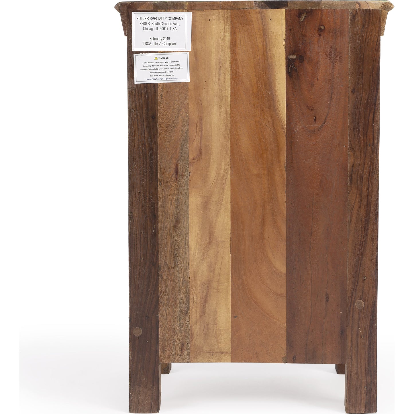009 O-BUTLER-1837290 | Additional Silo | Arya Rustic Accent Chest by Butler Specialty Company in assorted and artifacts. Made from assorted old collected, re-cycled wood in a cottage & farmhouse style.