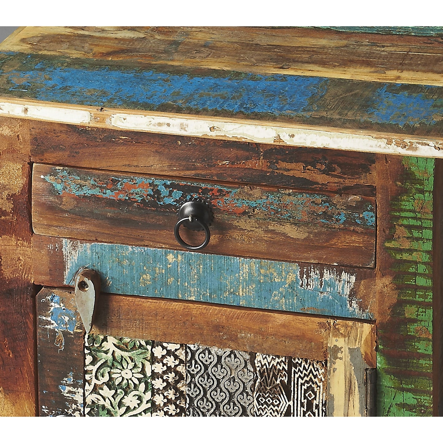 002 O-BUTLER-1838290 | Additional Silo | Reverb Rustic Accent Chest by Butler Specialty Company in assorted and artifacts. Made from assorted old collected, re-cycled wood in a cottage & farmhouse style.
