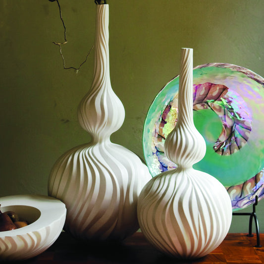 Magura Vase by Global Views. Made from ceramic in a eclectic & global style.