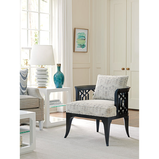Gatewick Chair Gray by Lexington in gray. Made from unique in a coastal style.