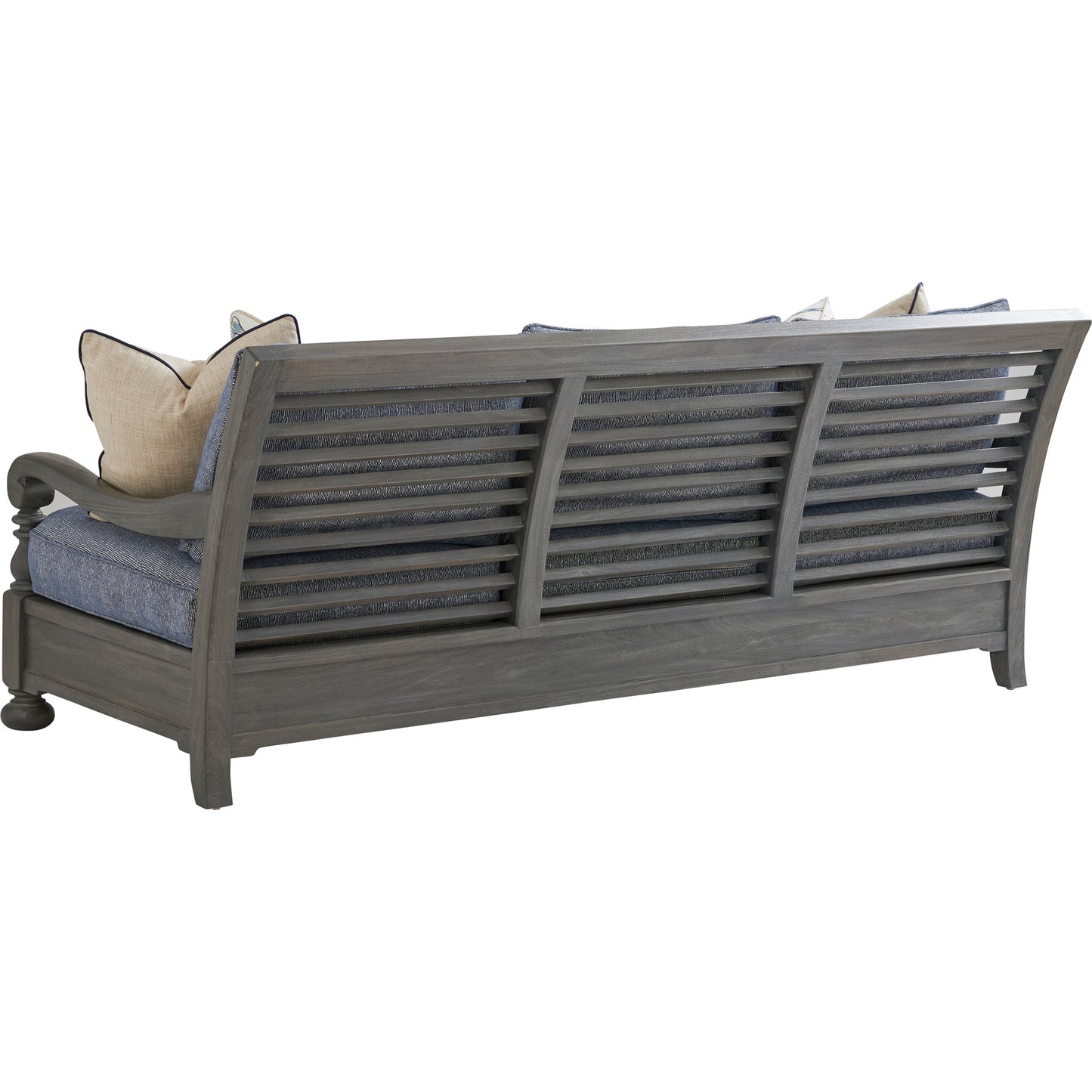 002 SR-835976 | Additional Silo | Bluffton Sofa by Tommy Bahama Home in blue. Made from unique in a coastal style.