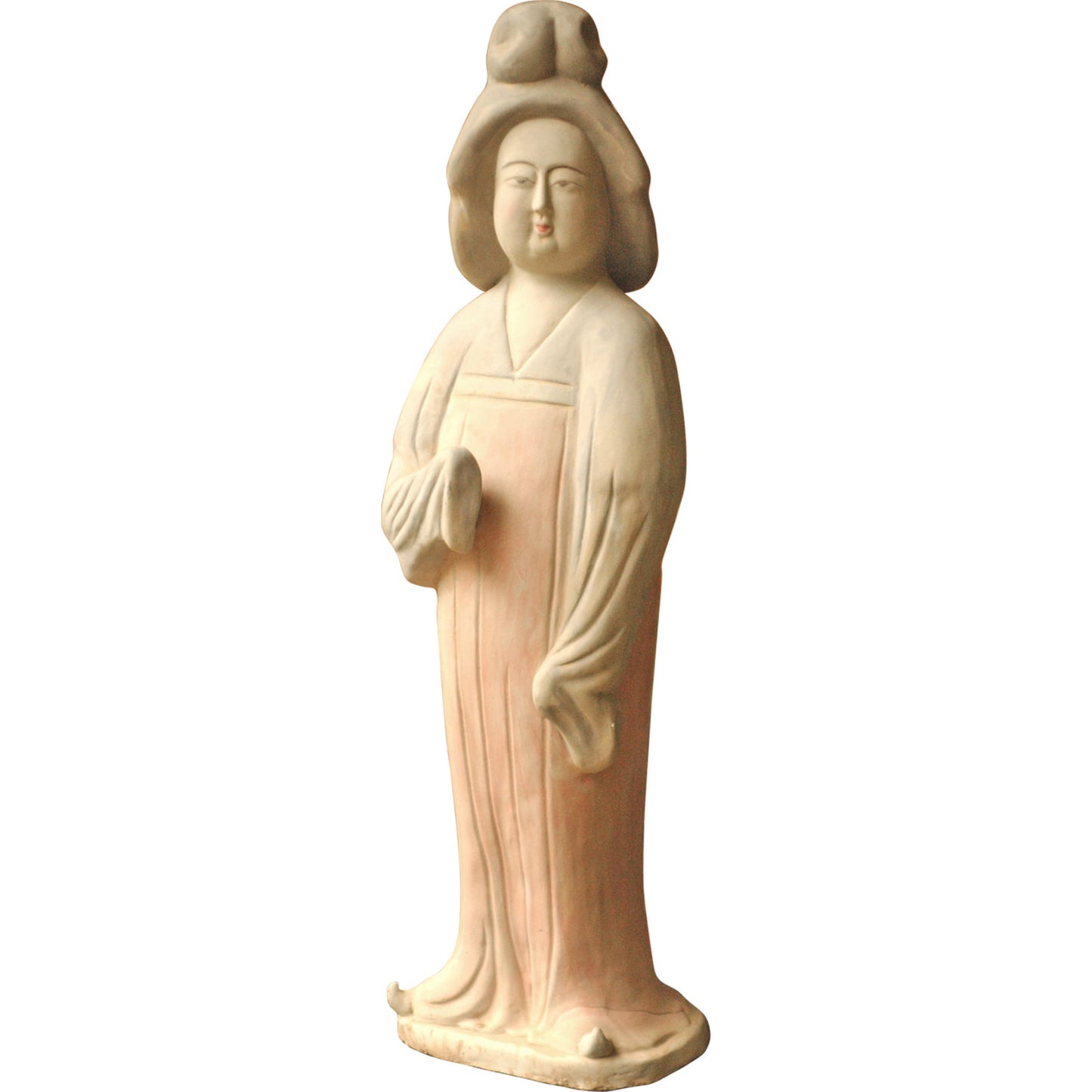 001 S-301717 | Primary Silo | Tang Court Lady by Emissary in buff. Made from unique in a eclectic & global style.
