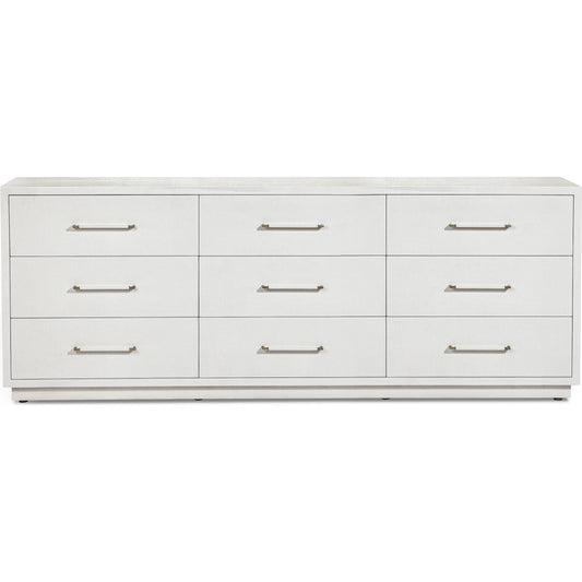 001 SI-2256533 | Primary Silo | Taylor 9 Drawer Chest by Interlude Home in white and natural white. Made from wood in a transitional style.
