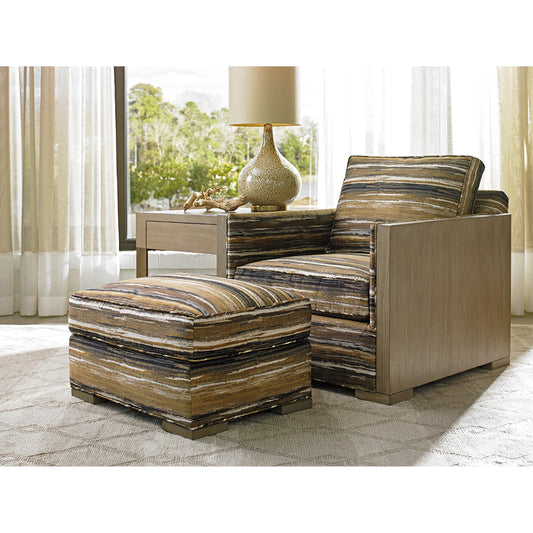 Delshire Ottoman by Lexington in noveau taupe. Made from unique in a modern style.