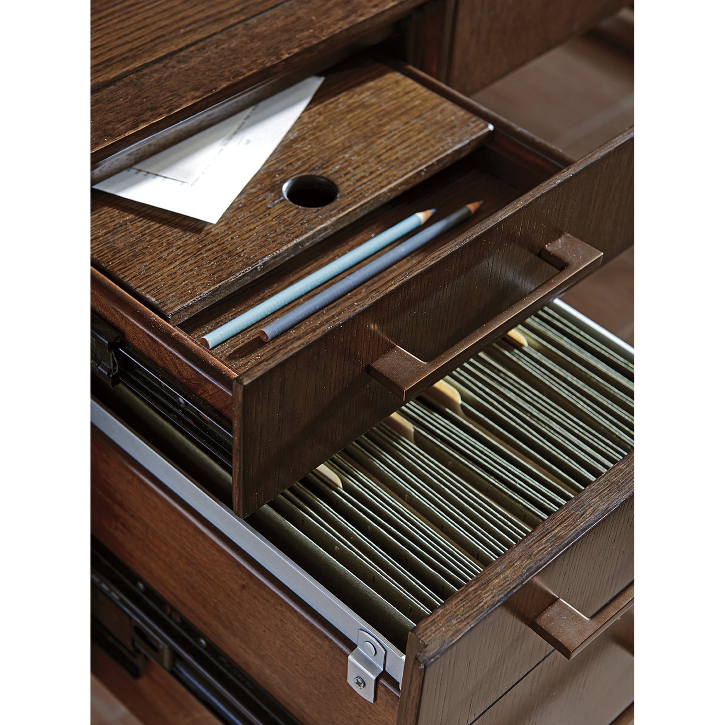 002 SR-835894 | Additional Silo | Structure Desk by Sligh. Made from unique in a transitional style.