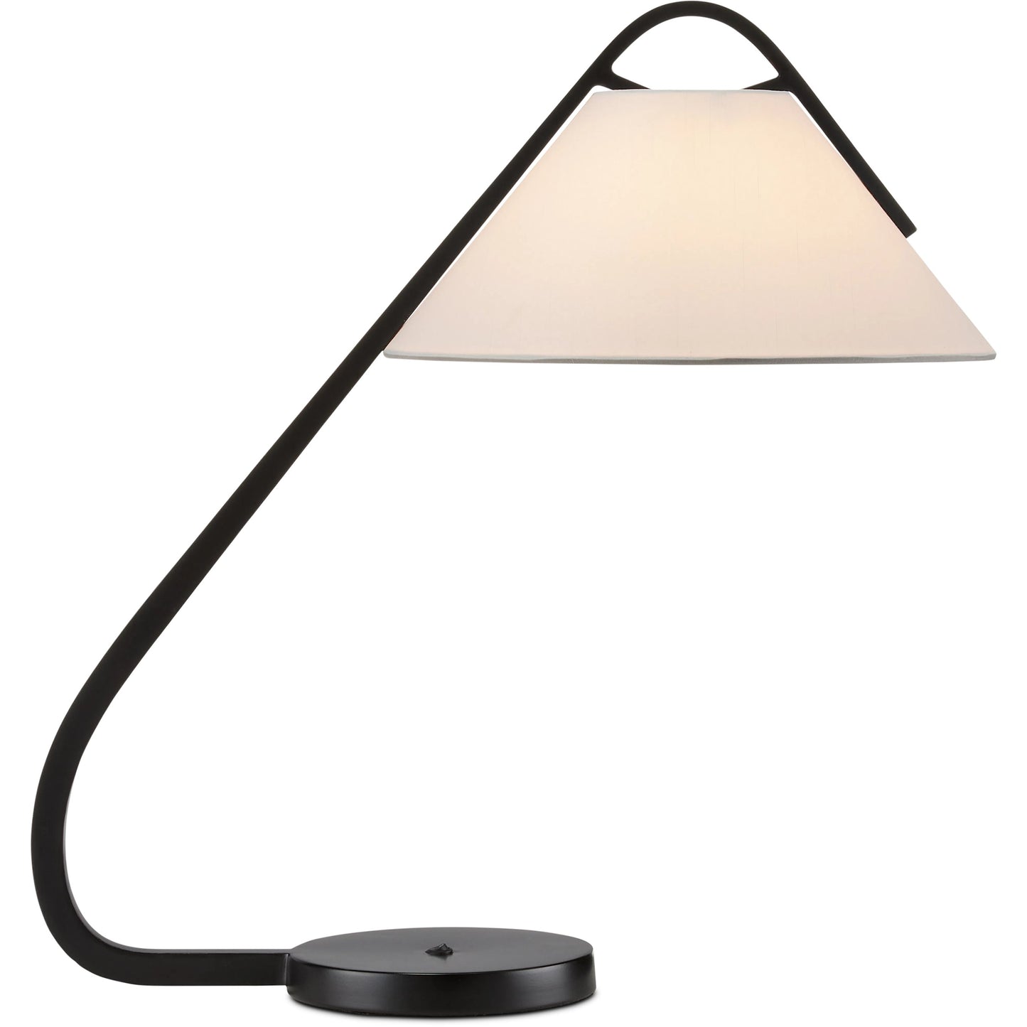 007 SI-1923911 | Additional Silo | Frey Desk Lamp by Currey and Company in satin black, brushed brown. Made from metal in a transitional style.
