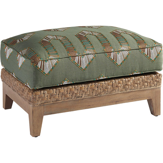 Danville Ottoman by Tommy Bahama Home in newcastle. Made from unique in a coastal style.