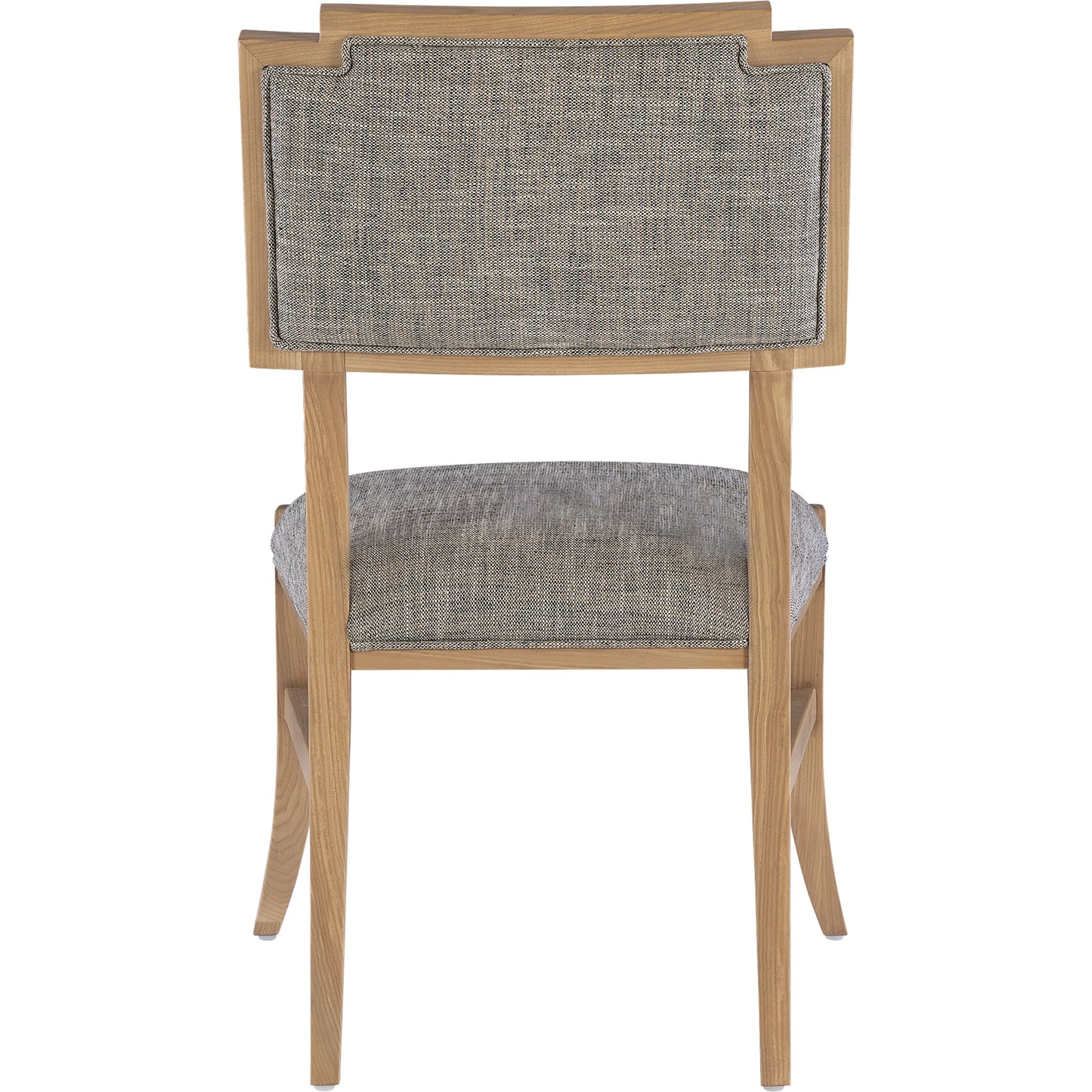 007 SI-2191784 | Additional Silo | Melanie Side Chair by Currey and Company in blonde ash wood, brass. Made from ash wood in a transitional style.