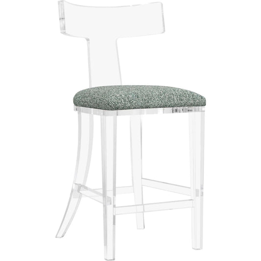 Tristan Acrylic Counter Stool by Interlude Home. Made from unique in a coastal style.