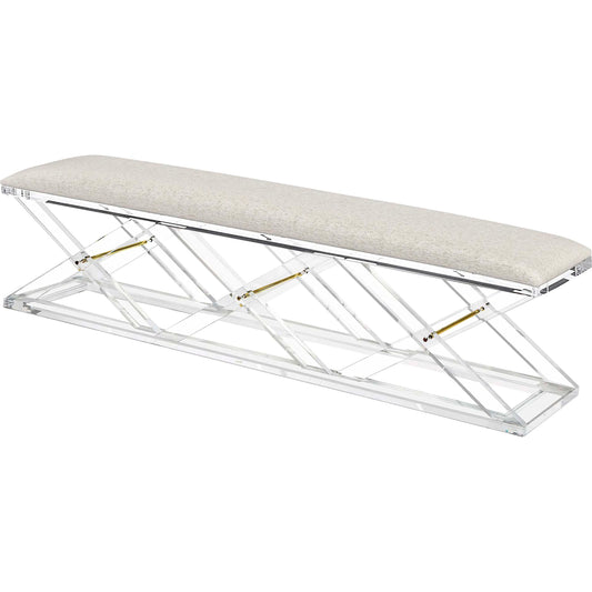 Asher Large King Bench by Interlude Home. Made from unique in a modern style.