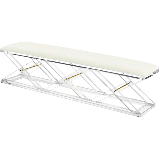 Asher Large King Bench by Interlude Home. Made from unique in a modern style.