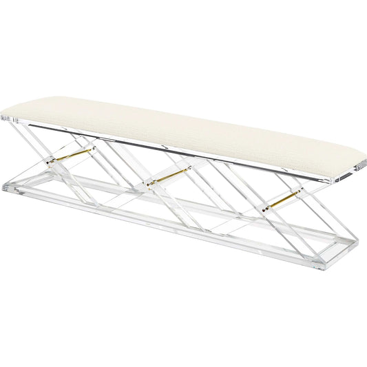 Asher Large King Bench by Interlude Home. Made from unique in a modern style.