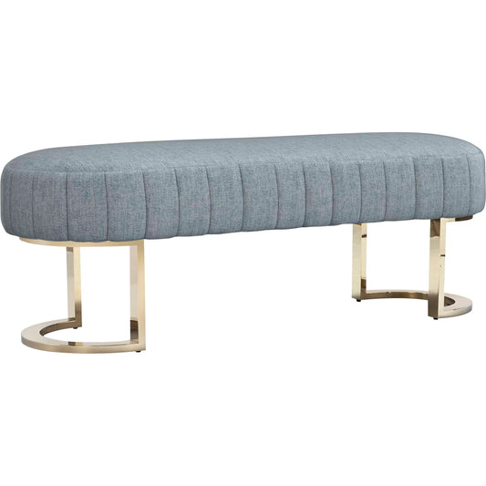 Harlow Bench by Interlude Home. Made from unique in a coastal style.