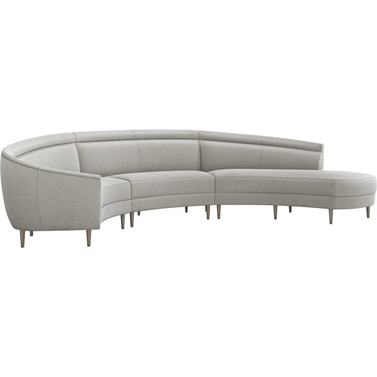 001 SR-735653 | Primary Silo | Capri Chaise Sectional Right Facing by Interlude Home. Made from unique in a transitional style.