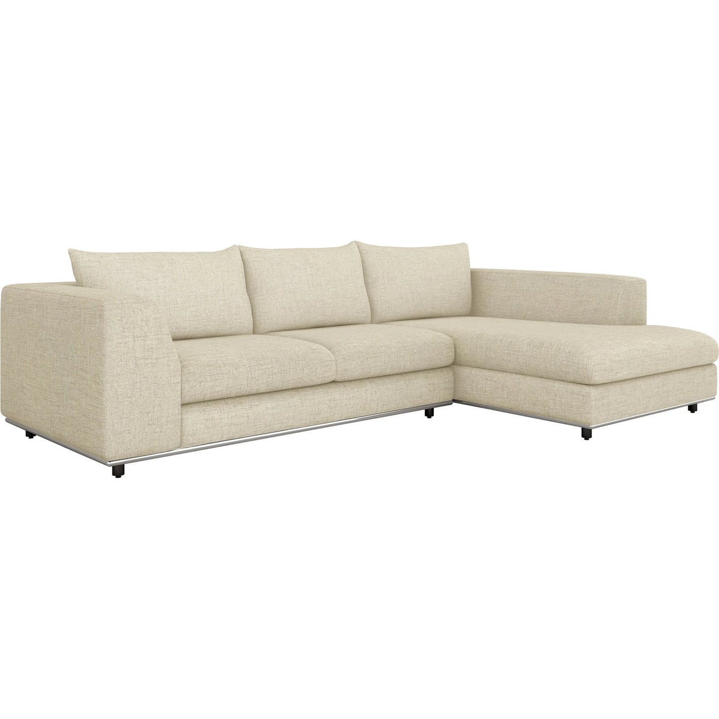 002 SI-2122826 | Primary Silo | Comodo Chaise Sectional Right Facing by Interlude Home. Made from unique in a modern style.