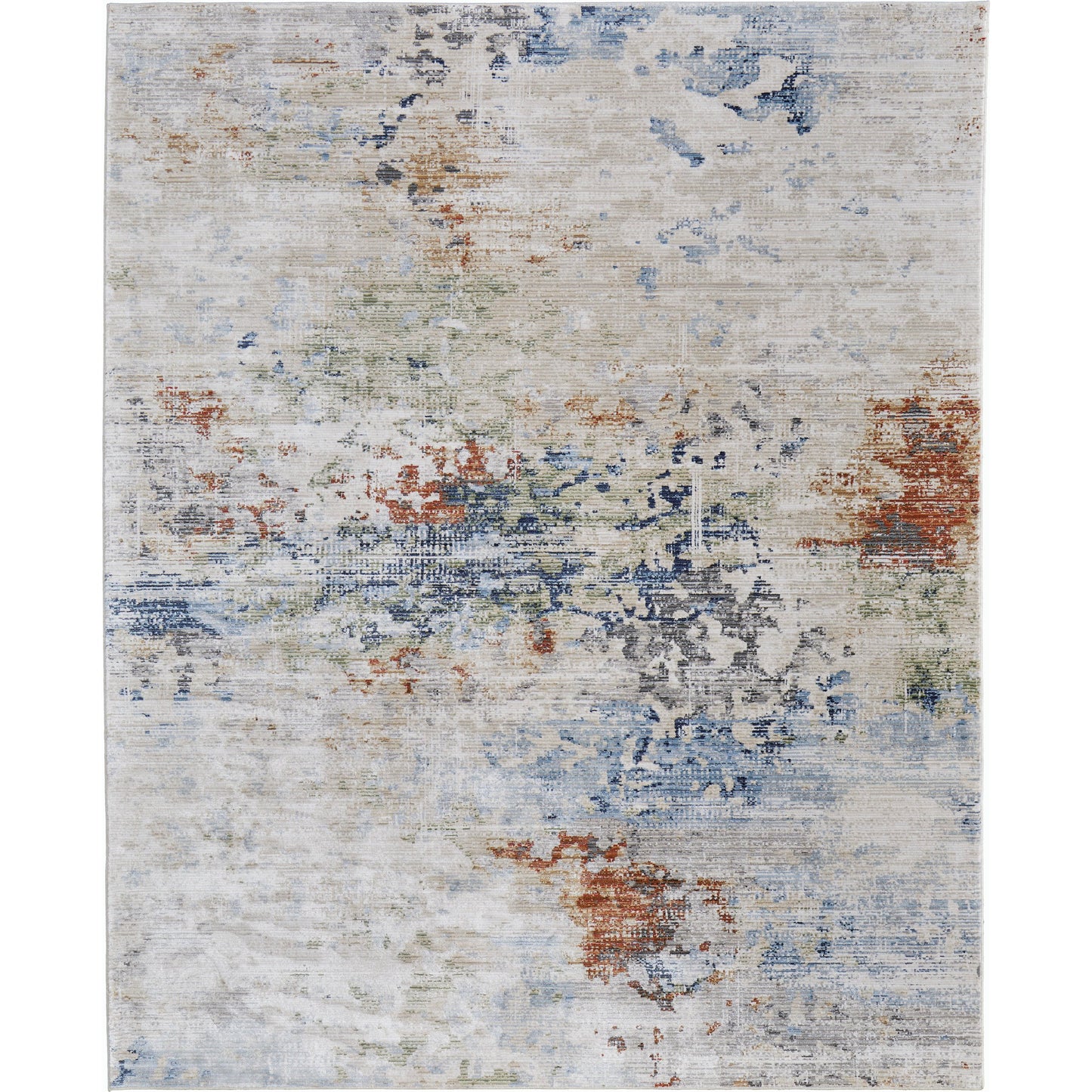 001 SI-2158921,SI-2158922,SI-2158923,SI-2158924,SI-2158925 | Primary Silo | Sonora Rug - SNR39NUF by Feizy in ivory, blue, red. Made from polypropylene, polyester, viscose in a unique style.
