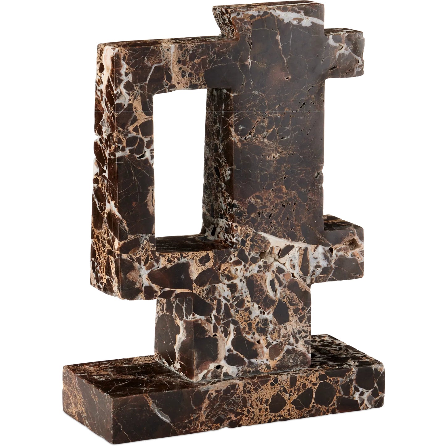007 SI-2386963 | Additional Silo | Blount Marble Object by Currey and Company in natural. Made from emperador marble in a unique style.