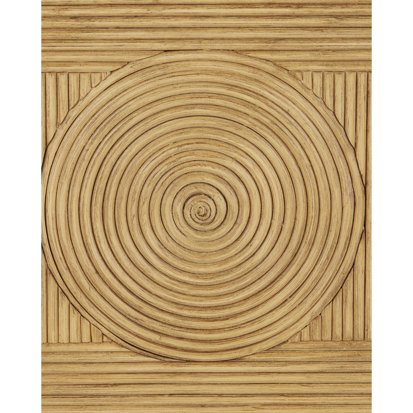004 SI-2191835 | Additional Silo | Santos Counter Stool by Currey and Company. Made from mahogany, rattan, brass in a modern style.