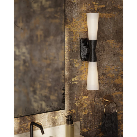 Rene Mirror by Currey and Company in dirty silver, antique. mirror. Made from wrought iron, mirror in a traditional style.