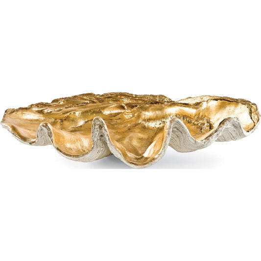 001 S-286951,S-286952 | Primary Silo | Clam Bowl by Regina Andrew. Made from resin in a coastal style.