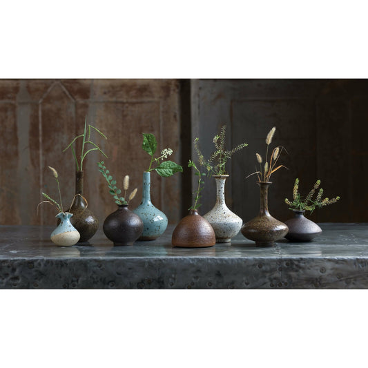 Porcelain Bud Vases by Regina Andrew in brown. Made from ceramic in a eclectic & global style.
