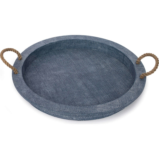 Aegean Serving Tray by Regina Andrew. Made from resin in a coastal style.