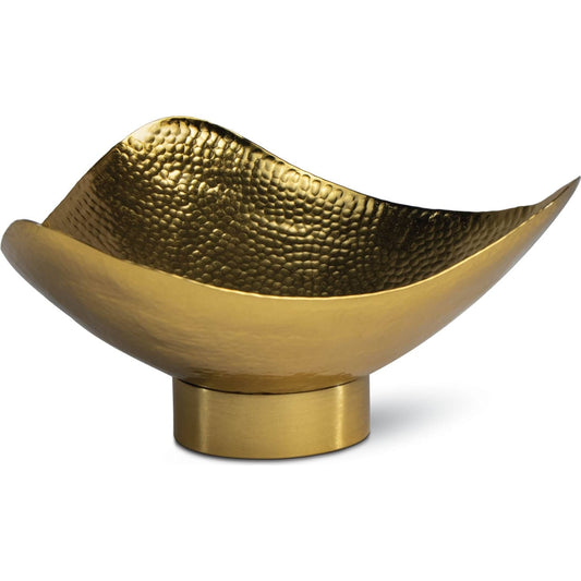 Milo Bowl by Regina Andrew in brass and polished brass. Made from stainless steel in a eclectic & global style.