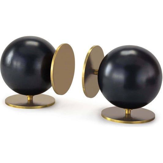 Grant Bookends by Regina Andrew. Made from steel in a eclectic & global style.