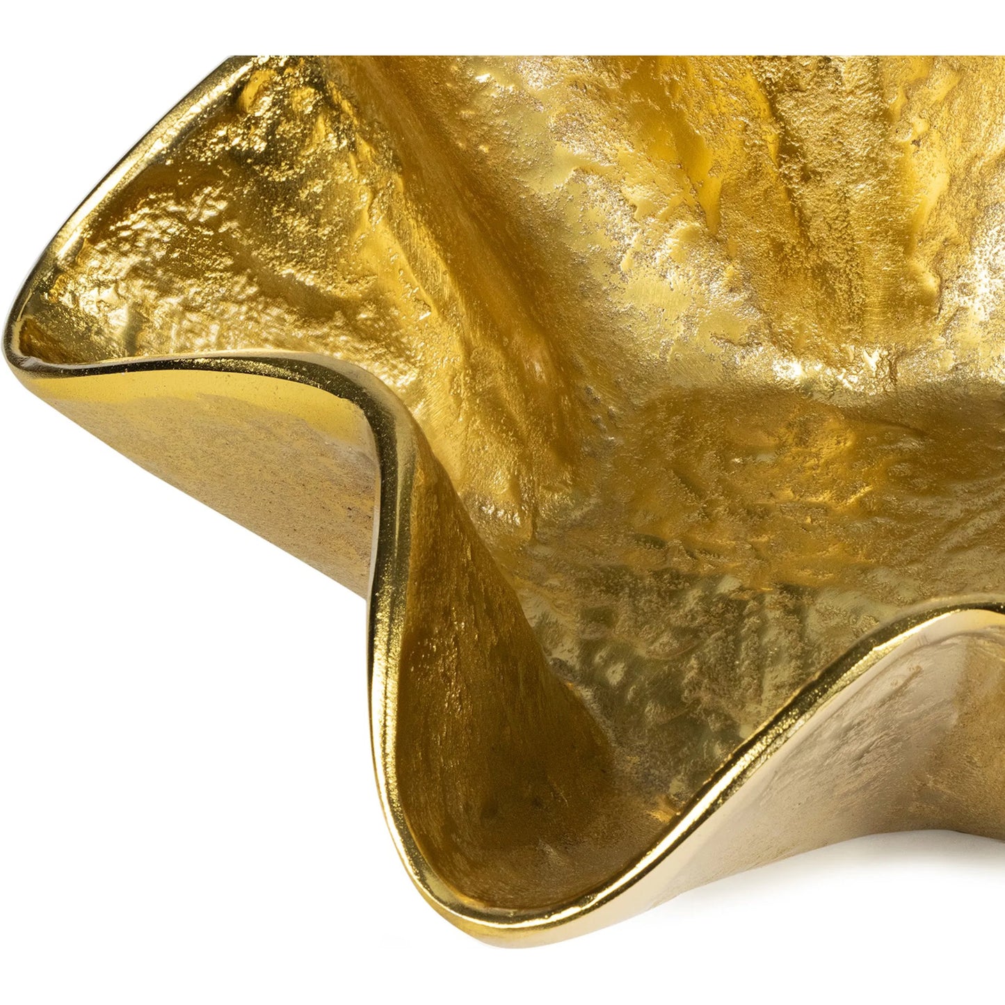 011 SI-2262819 | Closeup | Pedicoat Metal Bowl by Regina Andrew. Made from aluminum in a modern style.