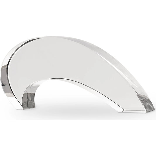 001 SI-2441238 | Primary Silo | Wave Crystal Accessory by Regina Andrew in clear. Made from crystal in a modern style.