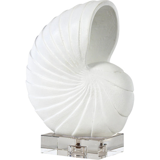 000 SI-2629026 | Primary Silo | Nautilus Shell by Regina Andrew in white and white. Made from resin in a unique style.